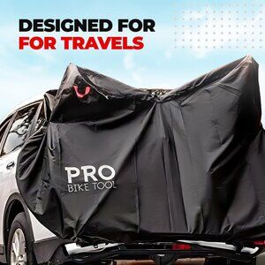 Pro Bike Cover for Outdoor Bicycle Storage - XLarge - Heavy Duty Ripstop Materia
